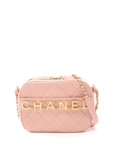 CHANEL Pre-Owned 2019 Logo Enchained camera bag 29894045 - 0