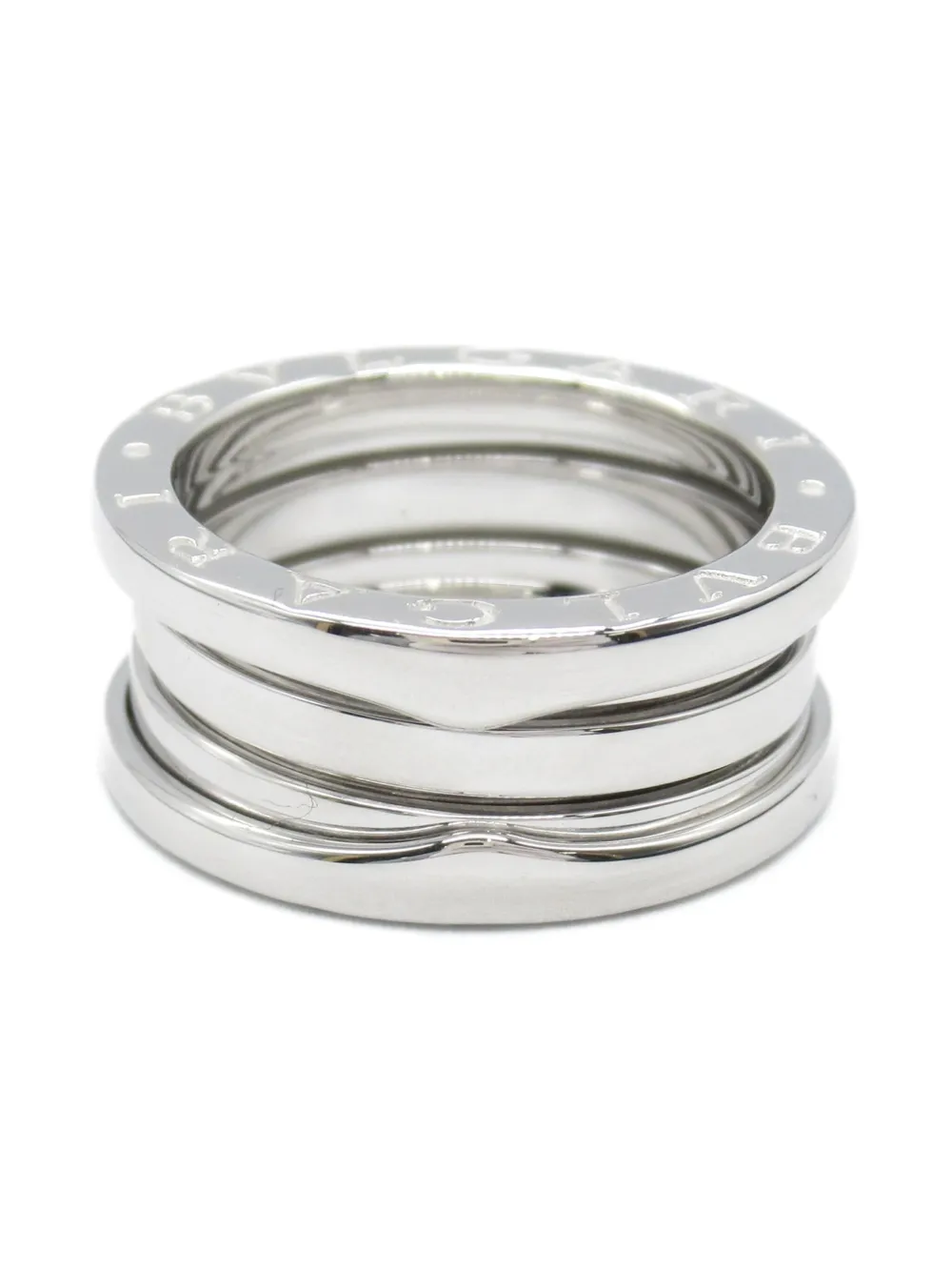 Bvlgari Pre-Owned anillo B.Zero1 en oro blanco de 18kt 2010 | plateado | Image 1