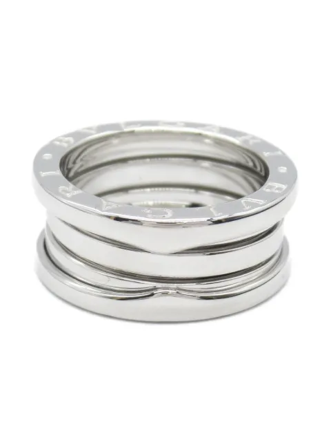 Bvlgari Pre-Owned anillo B.Zero1 en oro blanco de 18kt 2010