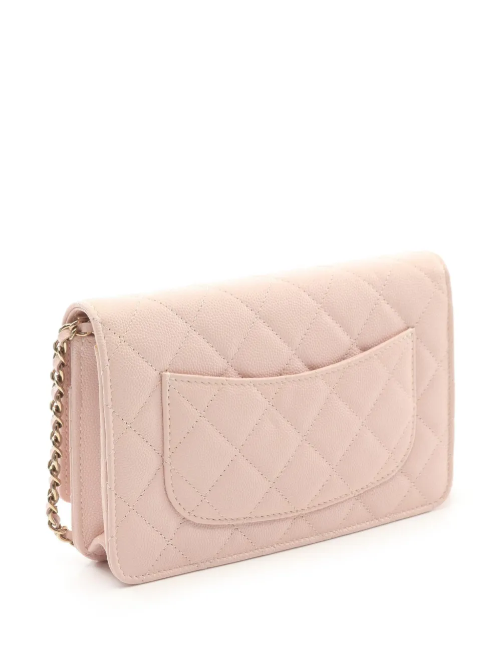 CHANEL Pre-Owned 2021 Wallet On Chain schoudertas - Roze