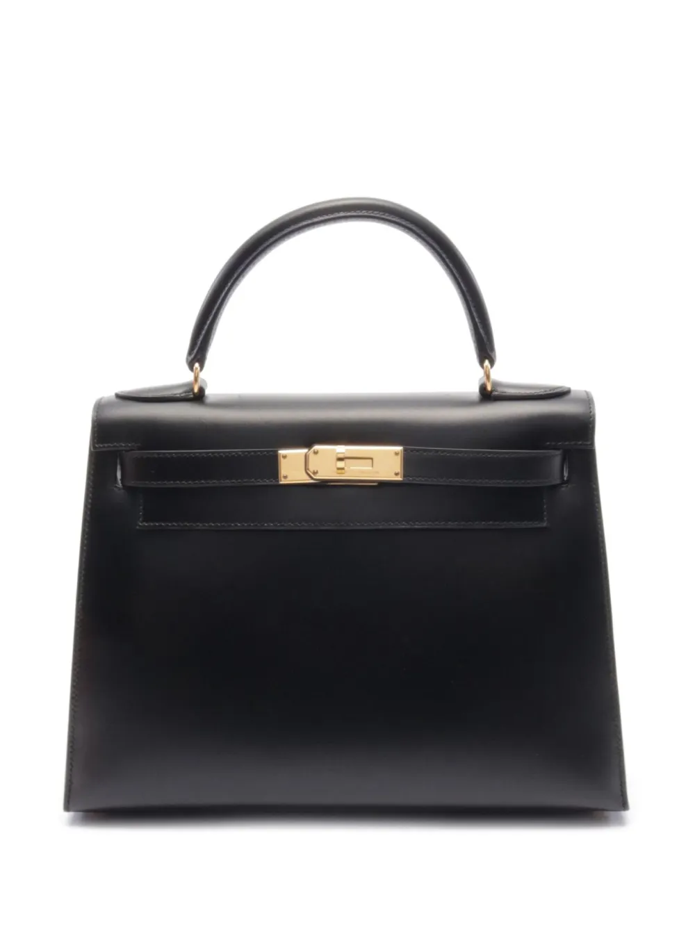 Hermès Pre-Owned 1999 ケリー 28 ハンドバッグ - ブラック Hermès Pre-Owned 1999 ケリー 28 ハンドバッグ - ブラック