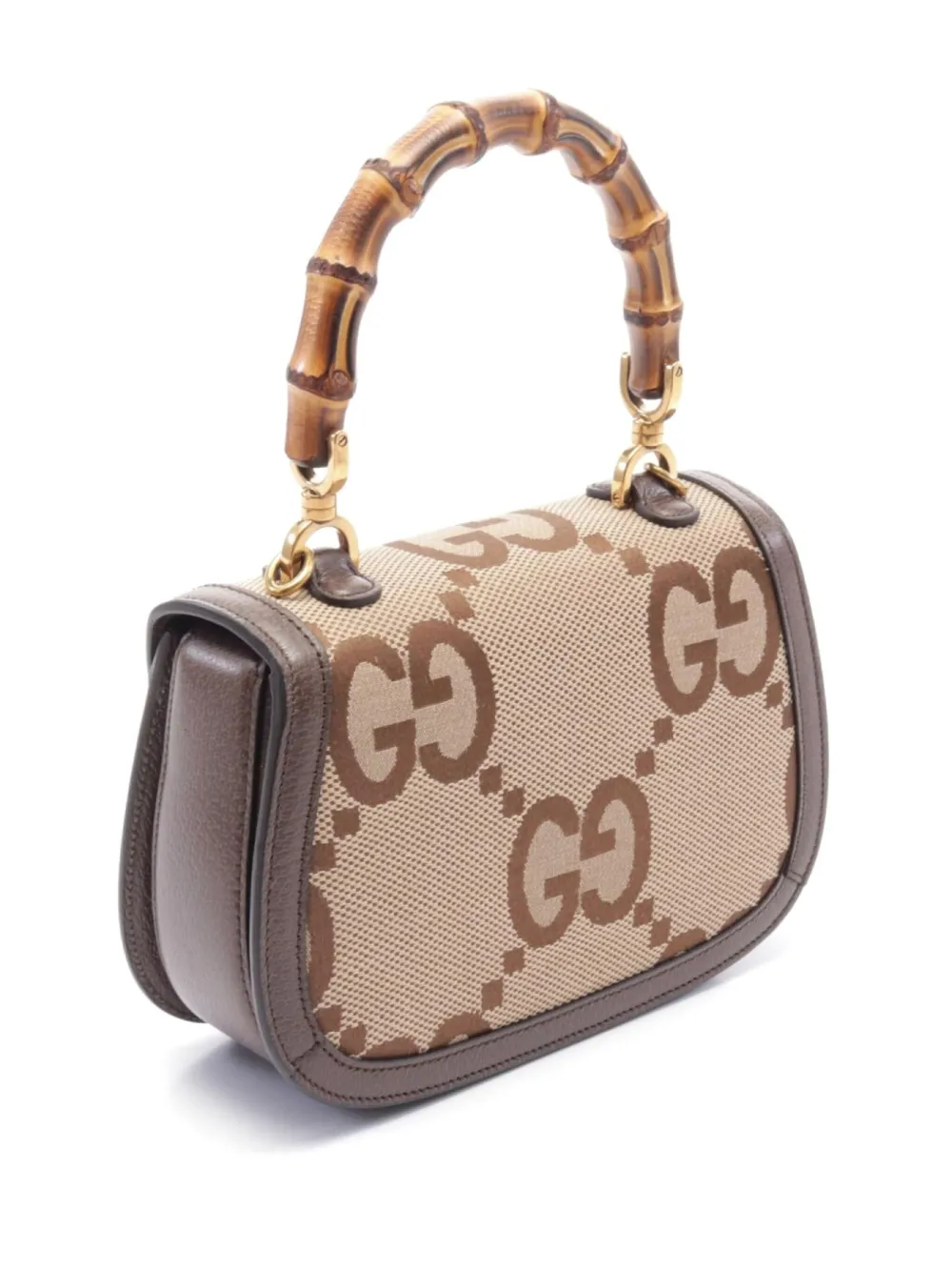 Gucci Pre-Owned 2020 Bamboo 1947 handbag - Beige