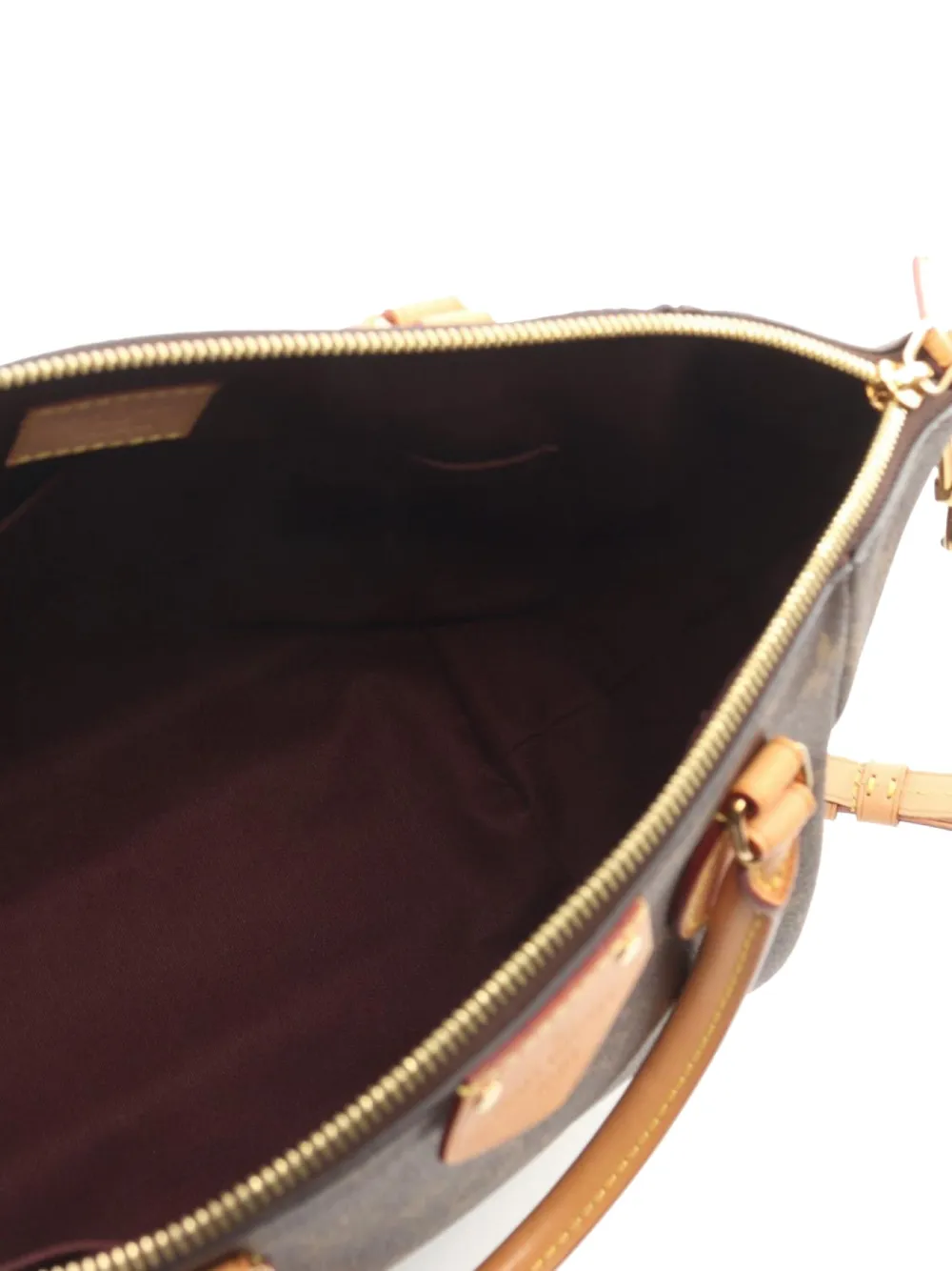 Pre-owned Louis Vuitton 2017 Turen Mm Monogram Handbag In Brown