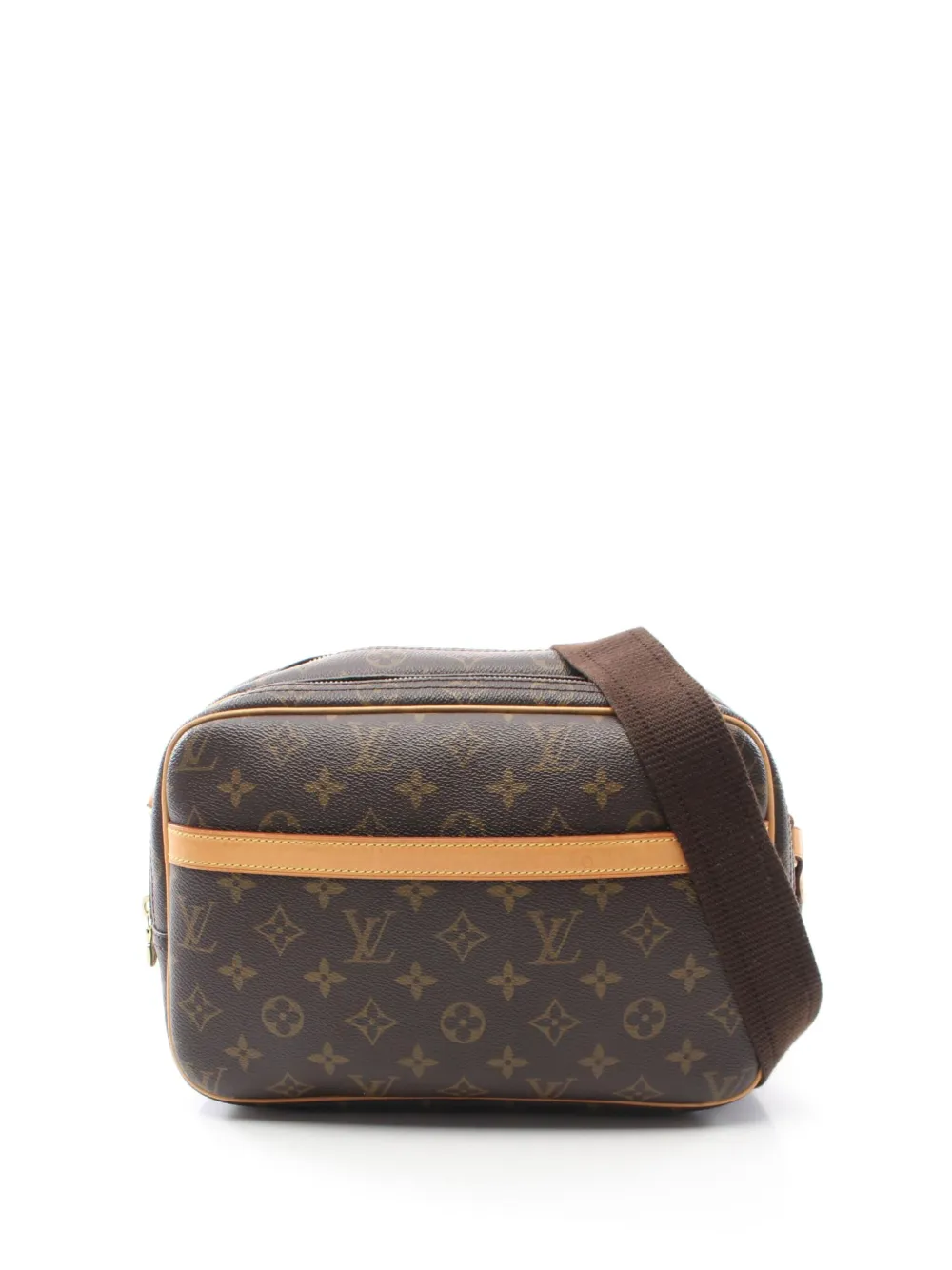 Louis Vuitton Pre-Owned 2002 リポーターPM バッグ - ブラウン Louis Vuitton Pre-Owned 2002 リポーターPM バッグ - ブラウン