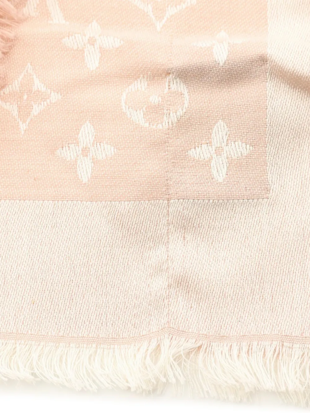 Louis Vuitton Pre-Owned Scialle con monogramma anni 2010 | Image 6