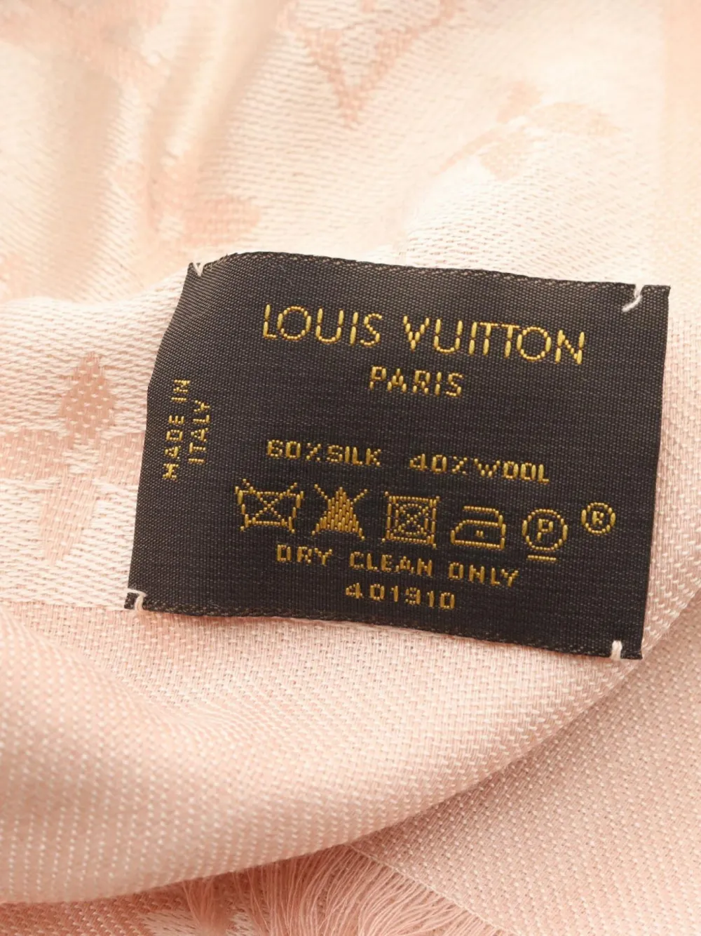 Louis Vuitton Pre-Owned 2010s Monogram sjaal - Roze