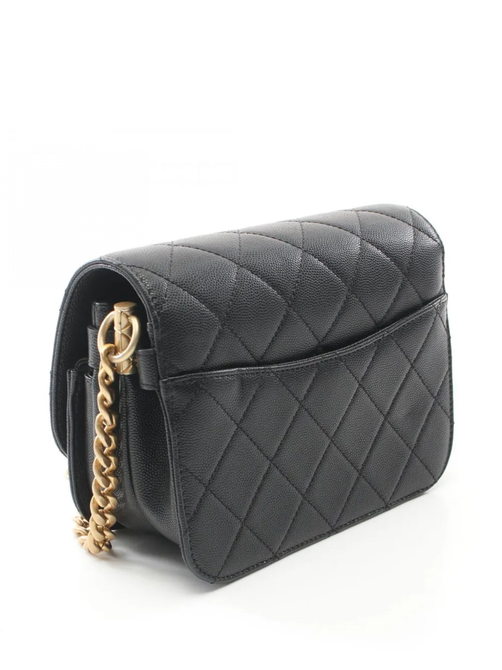 CHANEL Pre-Owned 2021 Matelasse Chain schoudertas - Zwart