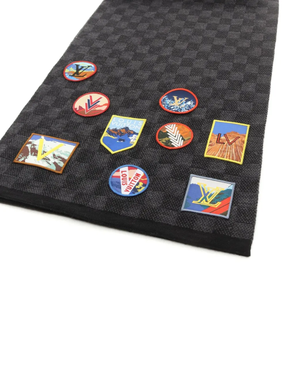 Louis Vuitton Pre-Owned 2018 Petit Damier scarf | Image 2