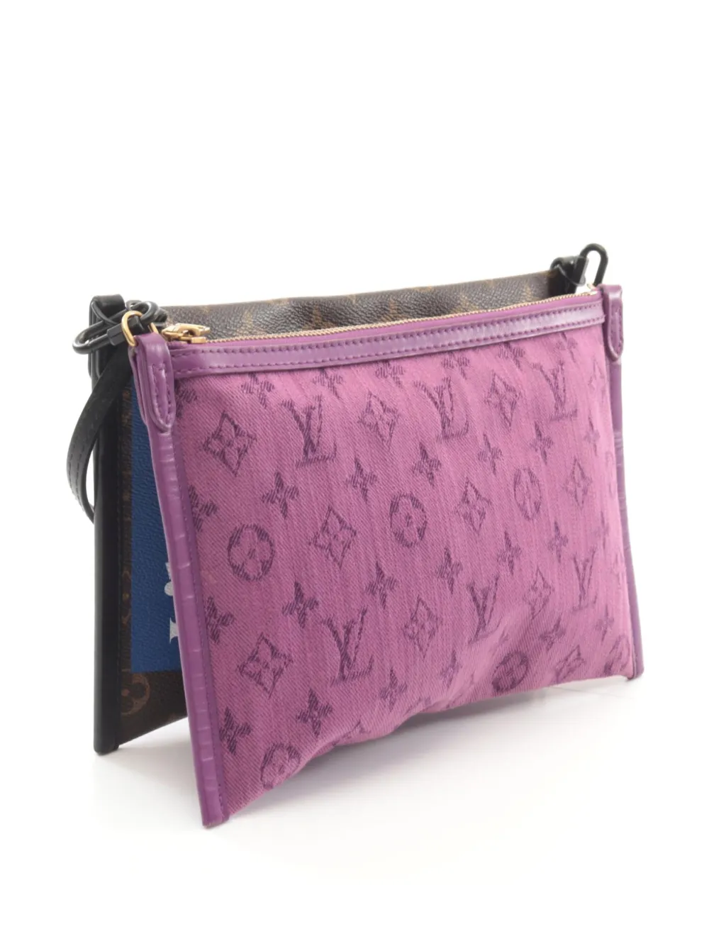 Louis Vuitton Pre-Owned 2019 Double Flat messenger bag - Bruin