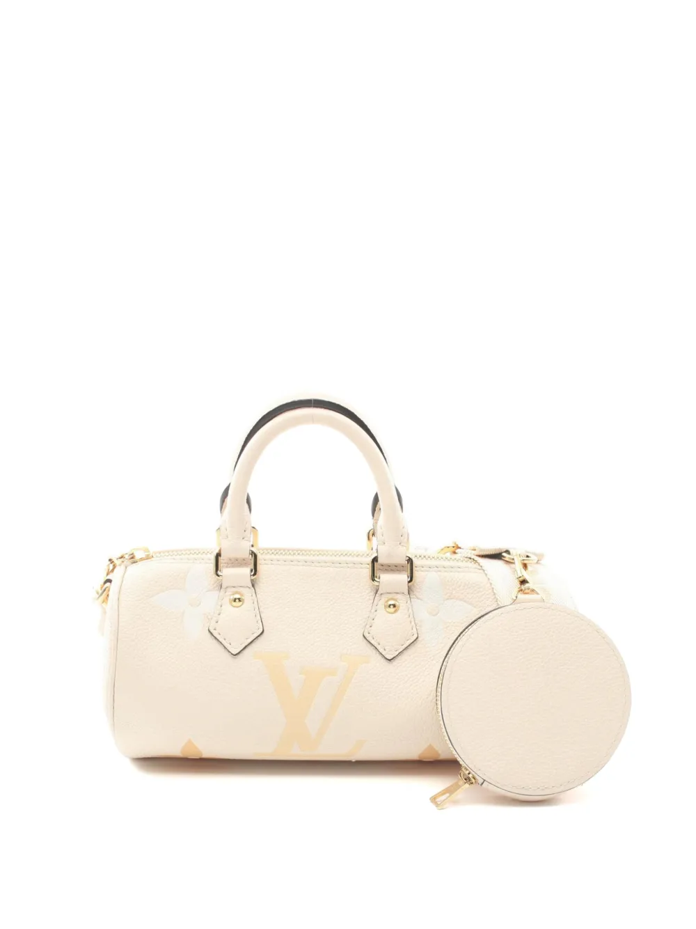 Louis Vuitton Pre-Owned 2021 パピヨン BB モノグラム ハンドバッグ - ニュートラル Louis Vuitton Pre-Owned 2021 パピヨン BB モノグラム ハンドバッグ - ニュートラル