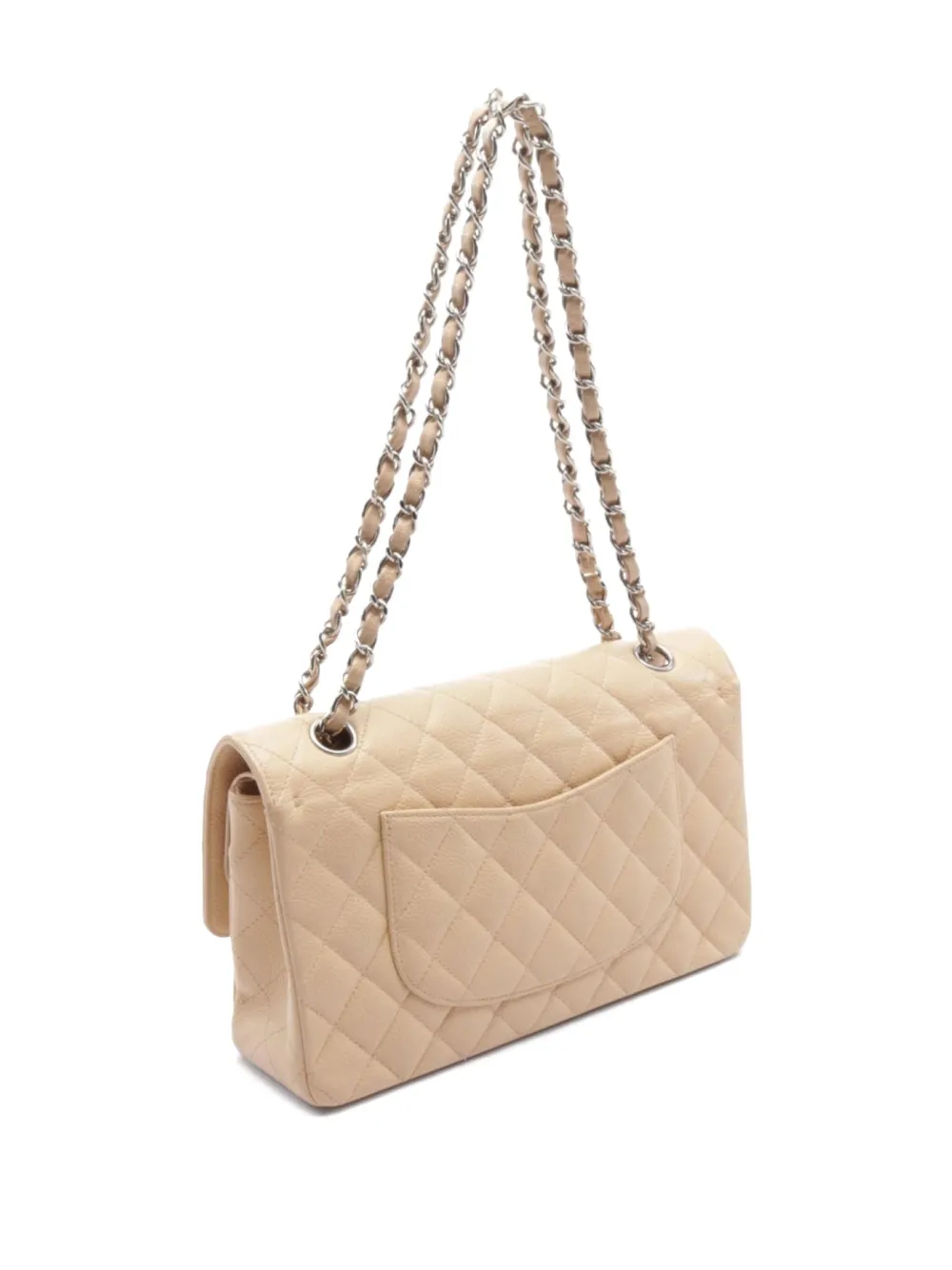 CHANEL Pre-Owned 2009-2010 Double Flap handtas - Beige