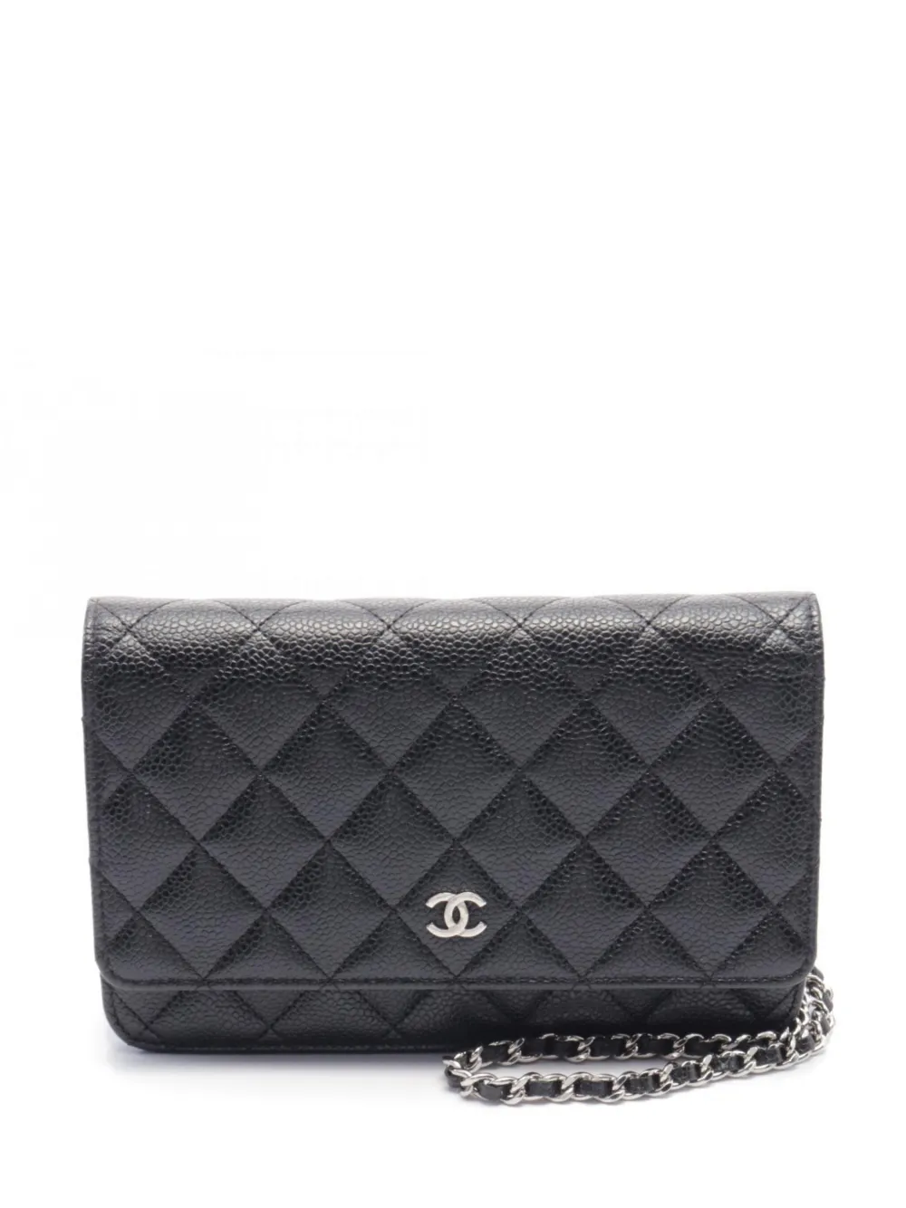 CHANEL Pre-Owned cartera con cadena Caviar 2021 | negro | Image 1