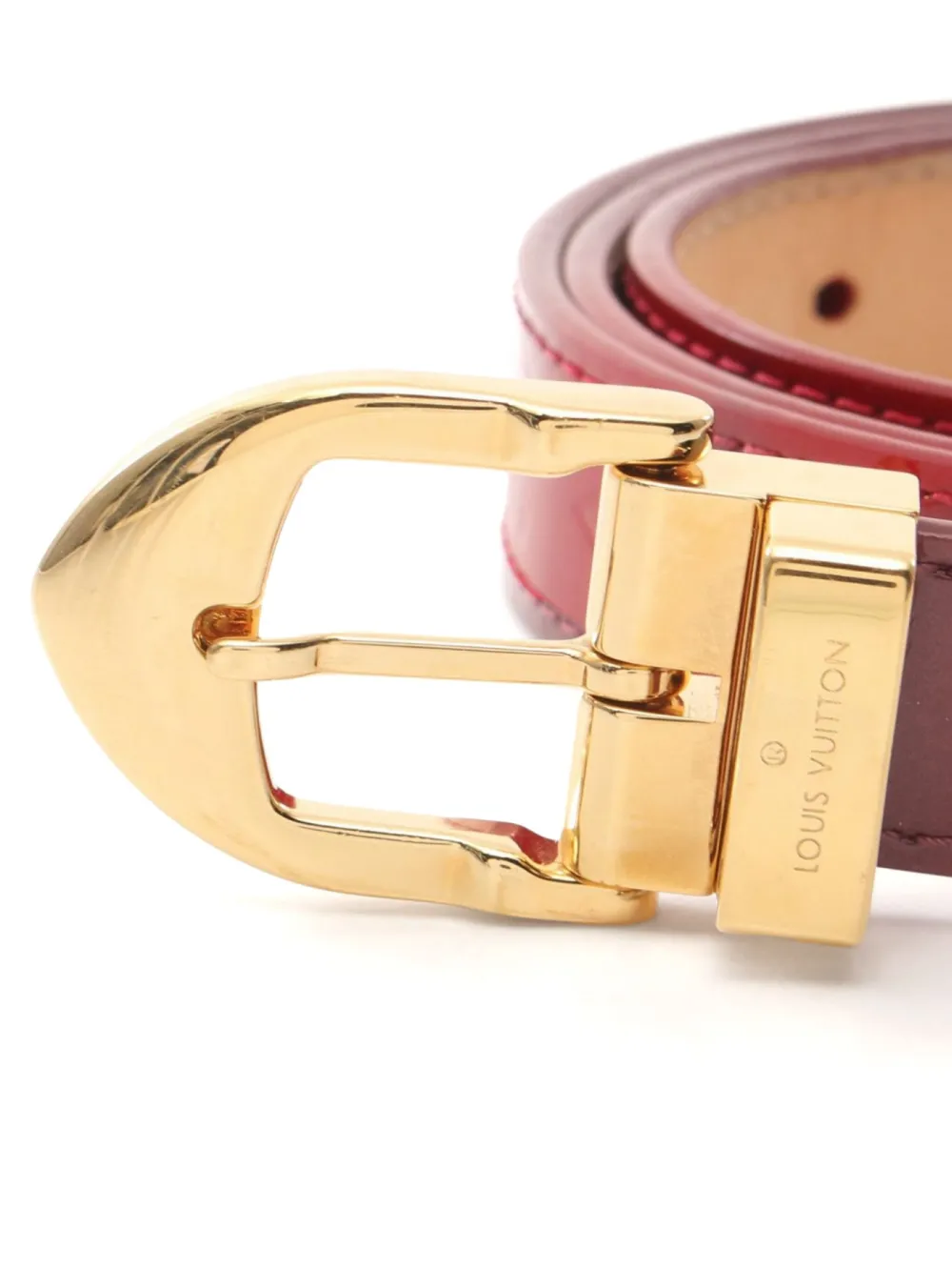 Louis Vuitton Pre-Owned 2006 buckled belt - Rood