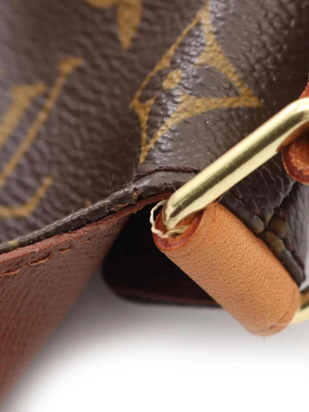 Pre-owned Louis Vuitton 2003 Musette Salsa Handbag In Brown