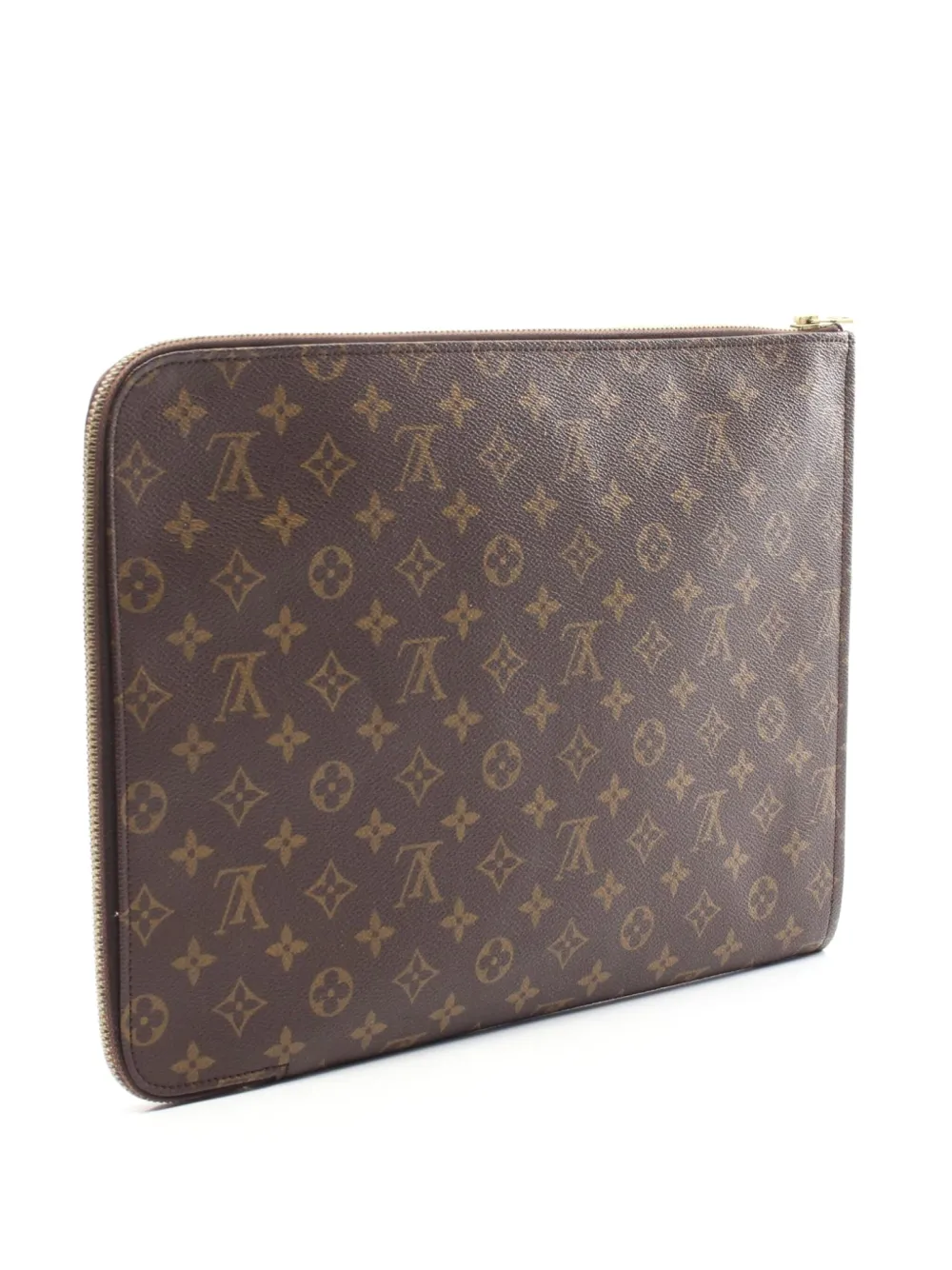 Louis Vuitton Pre-Owned 2010 Posh Documan buidel - BROWN