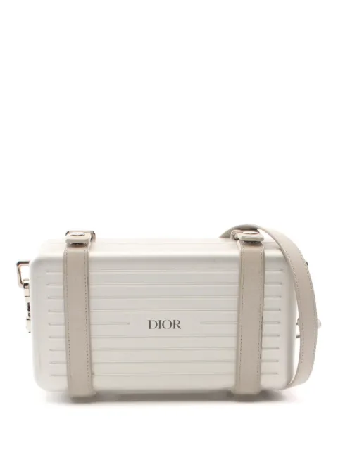 Christian Dior Pre-Owned x Rimowa 2000 leather shoulder bag