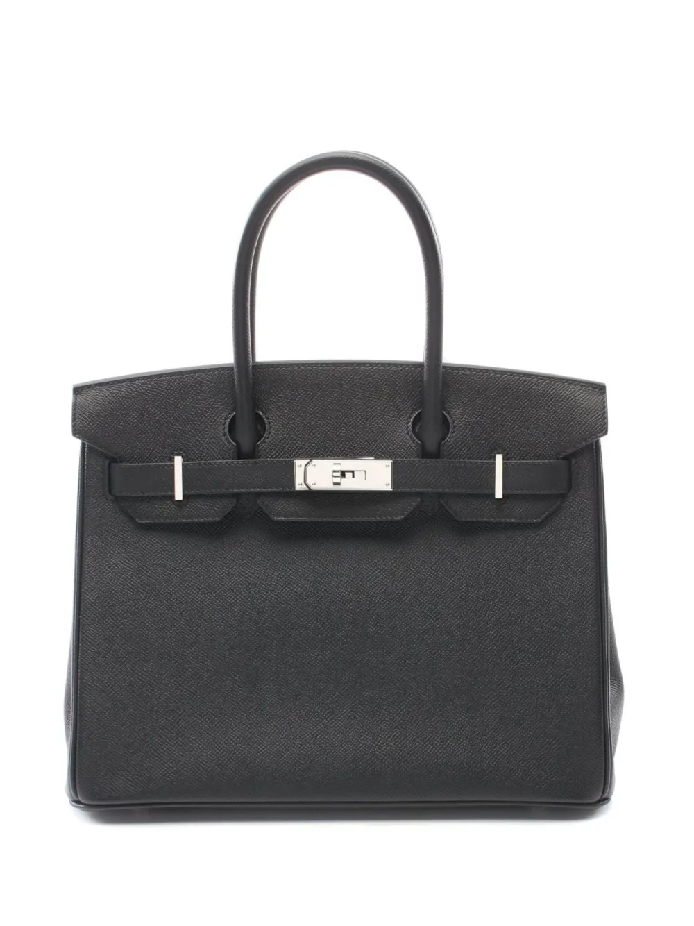 Hermès Pre-Owned 2024 バーキン 30 バッグ - ブラック Hermès Pre-Owned 2024 バーキン 30 バッグ - ブラック