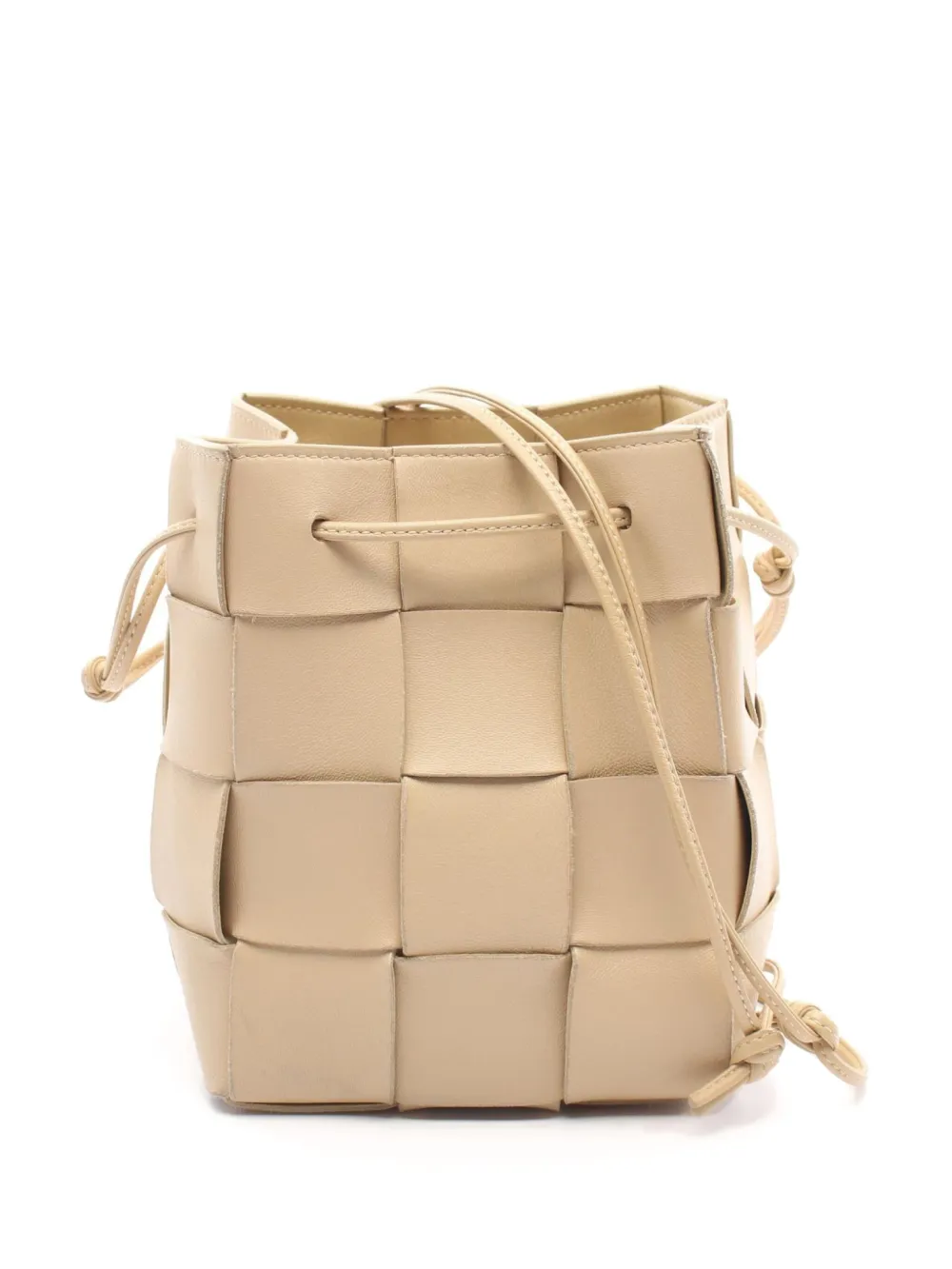 2000s small Cassette bucket bag