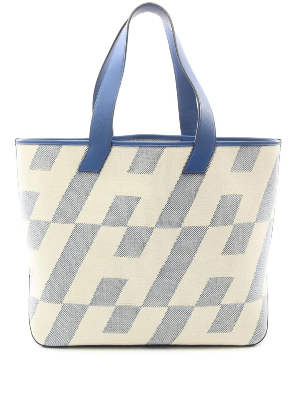 Hermès Pre-Owned 2022 H アンビエ GM ハンドバッグ - ホワイト Hermès Pre-Owned 2022 H アンビエ GM ハンドバッグ - ホワイト