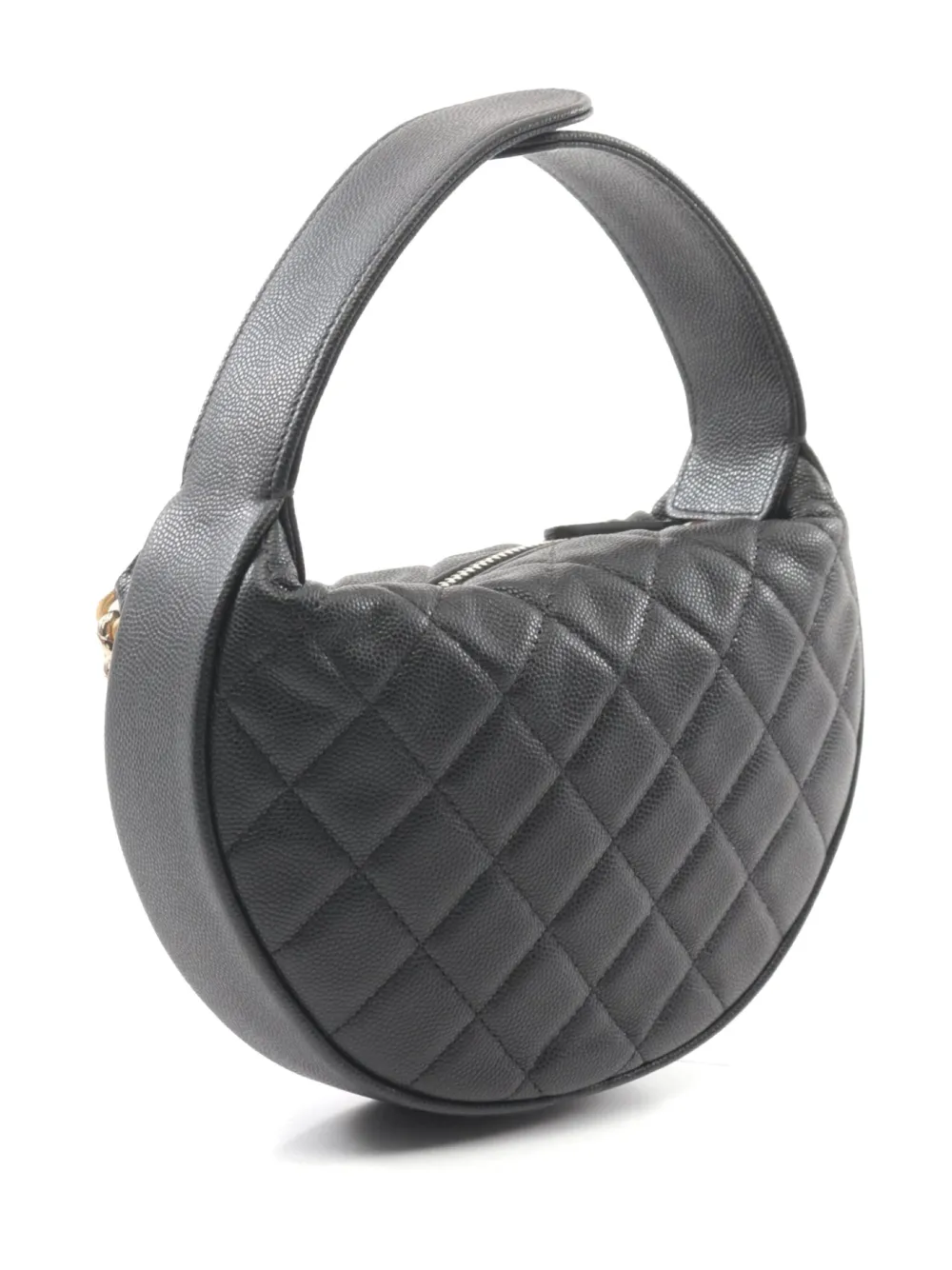 CHANEL Pre-Owned 2021 matelassé handbag - Zwart