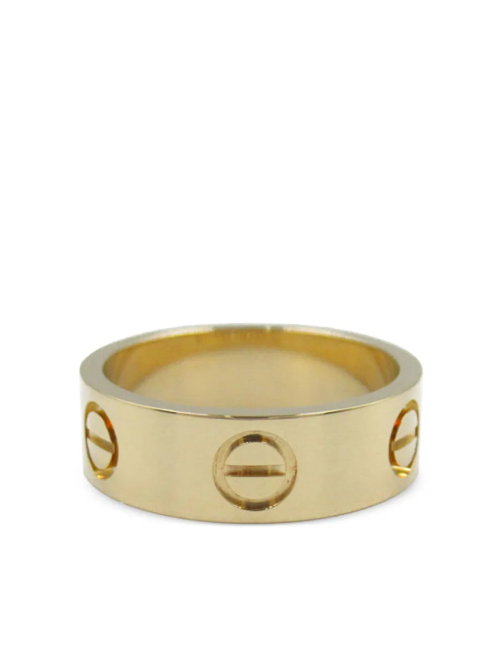 Cartier 2010s プレオウンド Love リング 18Kイエローゴールド - ゴールドトーン Cartier 2010s プレオウンド Love リング 18Kイエローゴールド - ゴールドトーン