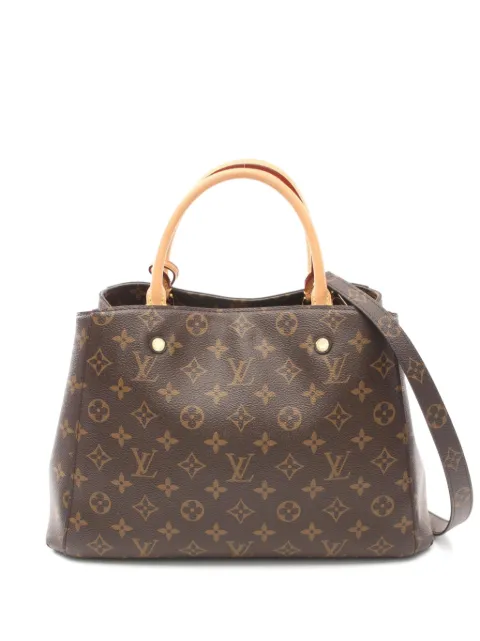 Louis Vuitton Pre-Owned 2017 Montaigne MM two-way handbag