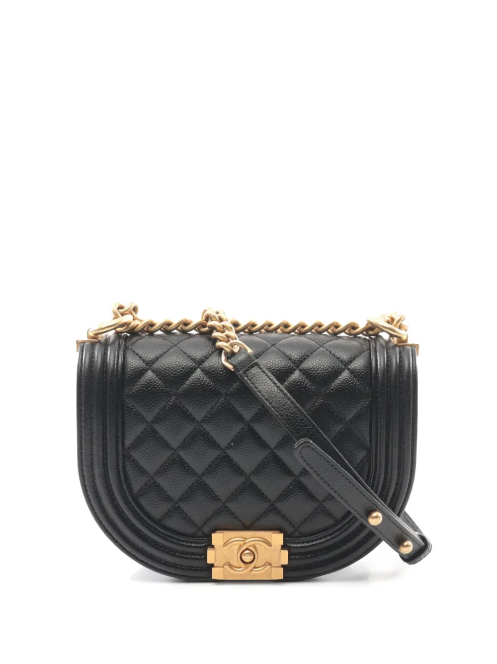 CHANEL Pre-Owned 2021 ボーイ シャネル ショルダーバッグ S - ブラック CHANEL Pre-Owned 2021 ボーイ シャネル ショルダーバッグ S - ブラック