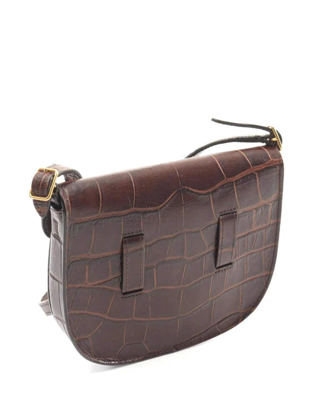 Céline Pre-Owned 2010s leather shoulder bag - Bruin