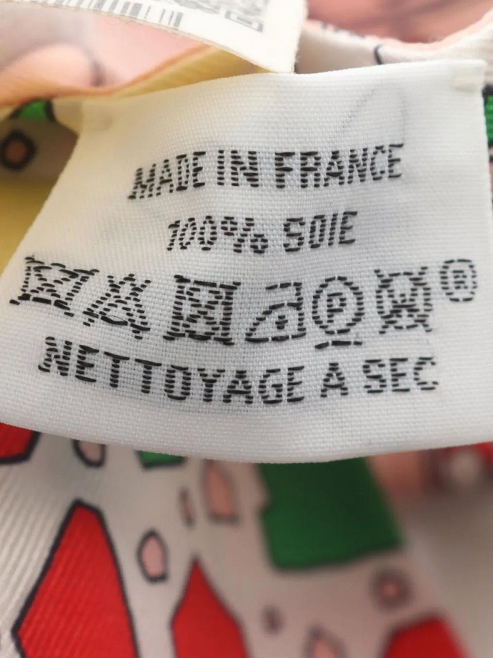 Pre-owned Hermes 2020s La Danse Des Amazones Silk Twilly In Red