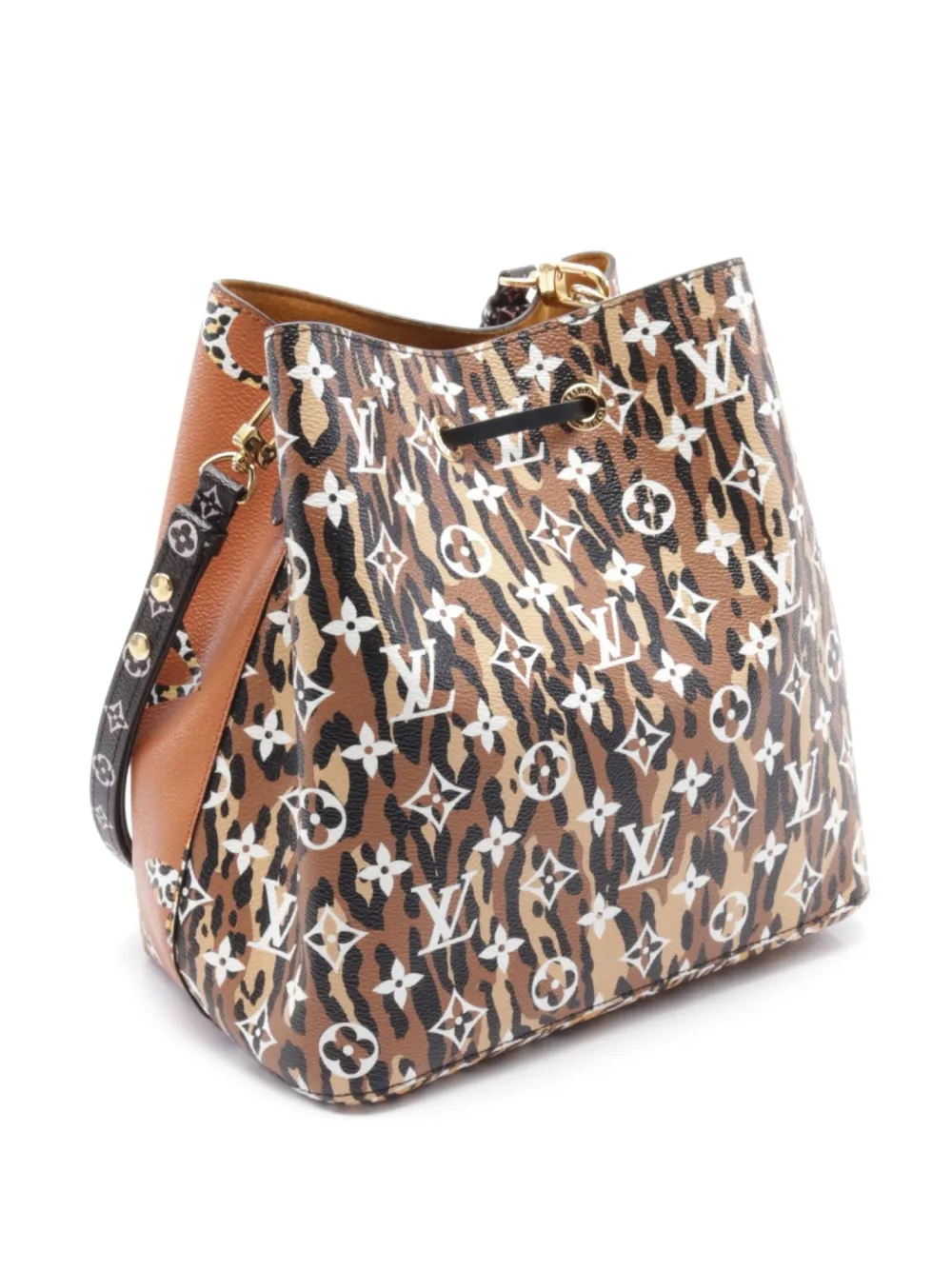 Pre-owned Louis Vuitton 2019 Neo Noe Shoulder Bag In 褐色