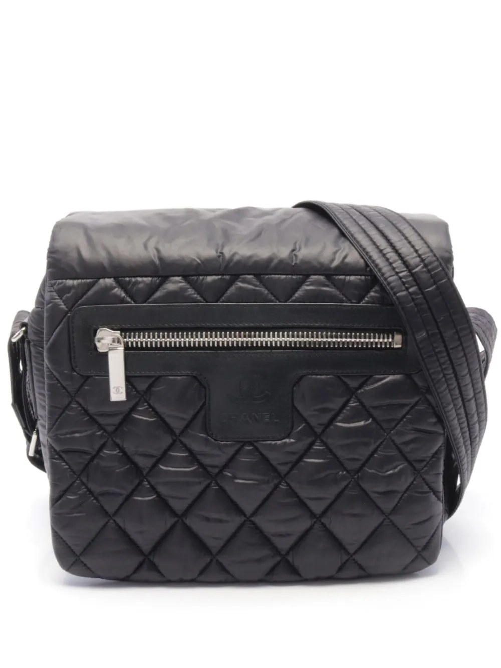 CHANEL Pre-Owned 2013-2014 ココ コクーン ショルダーバッグ S - ブラック CHANEL Pre-Owned 2013-2014 ココ コクーン ショルダーバッグ S - ブラック