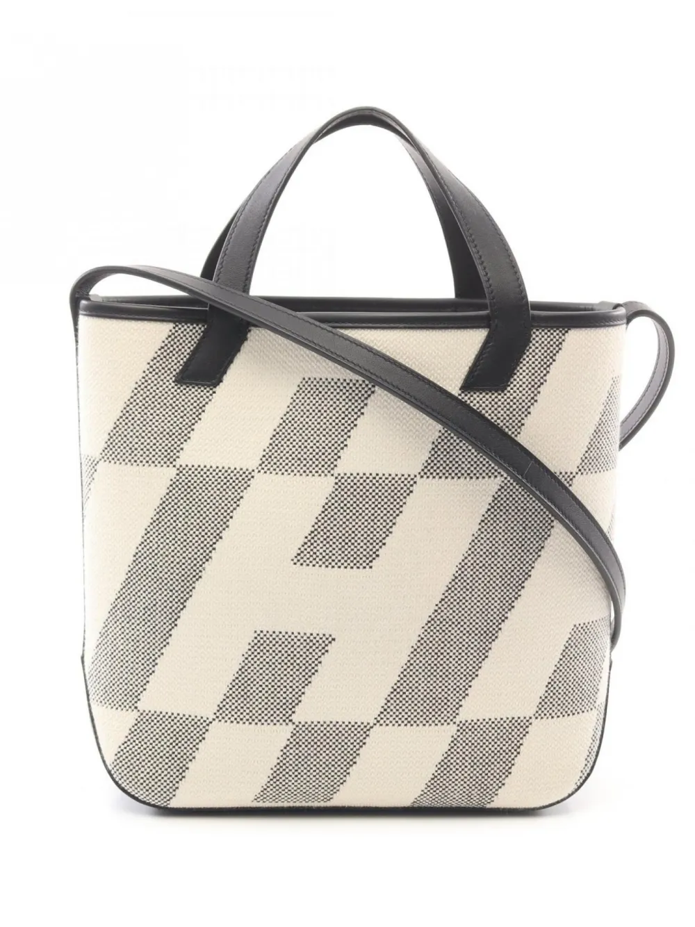 Hermès Pre-Owned 2021 H アンビエ PM トートバッグ - ホワイト Hermès Pre-Owned 2021 H アンビエ PM トートバッグ - ホワイト