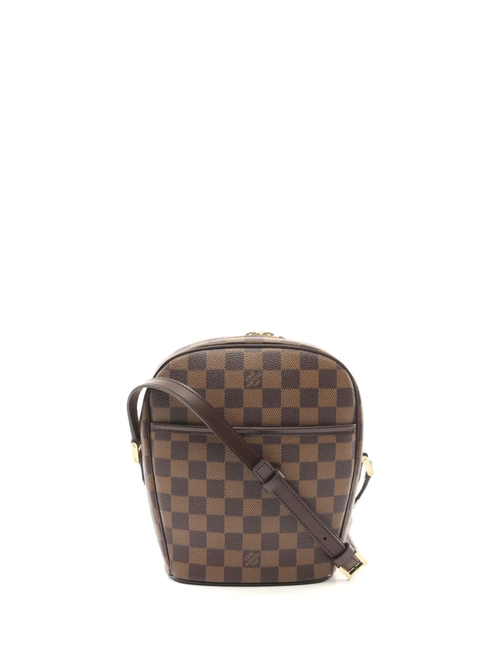 Louis Vuitton Pre-Owned 2001 イパネマ ダミエ エベヌ PM ショルダーバッグ - ブラウン Louis Vuitton Pre-Owned 2001 イパネマ ダミエ エベヌ PM ショルダーバッグ - ブラウン