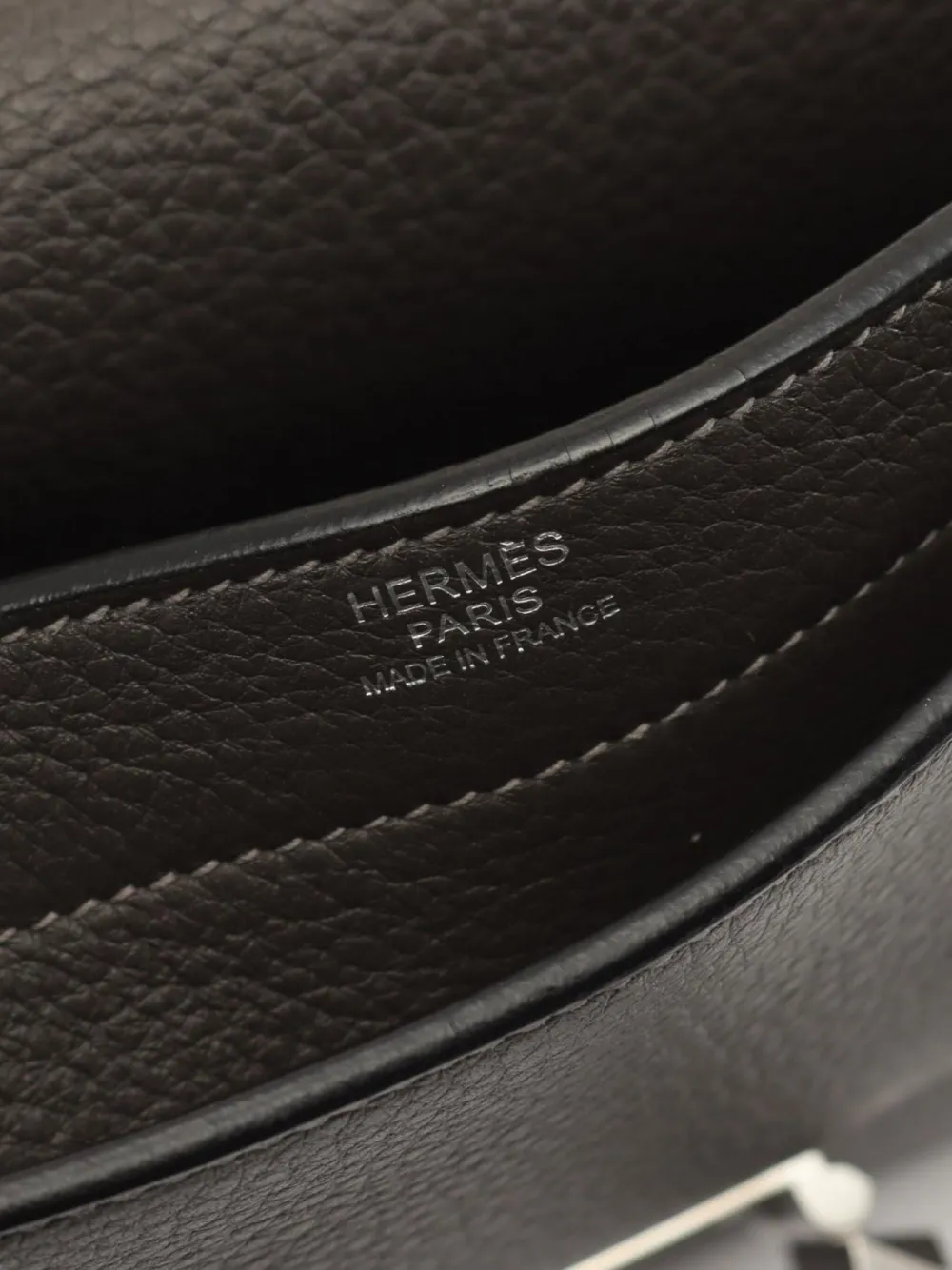 Pre-owned Hermes 2007 Sac A Depeche 27 Briefcase In 黑色