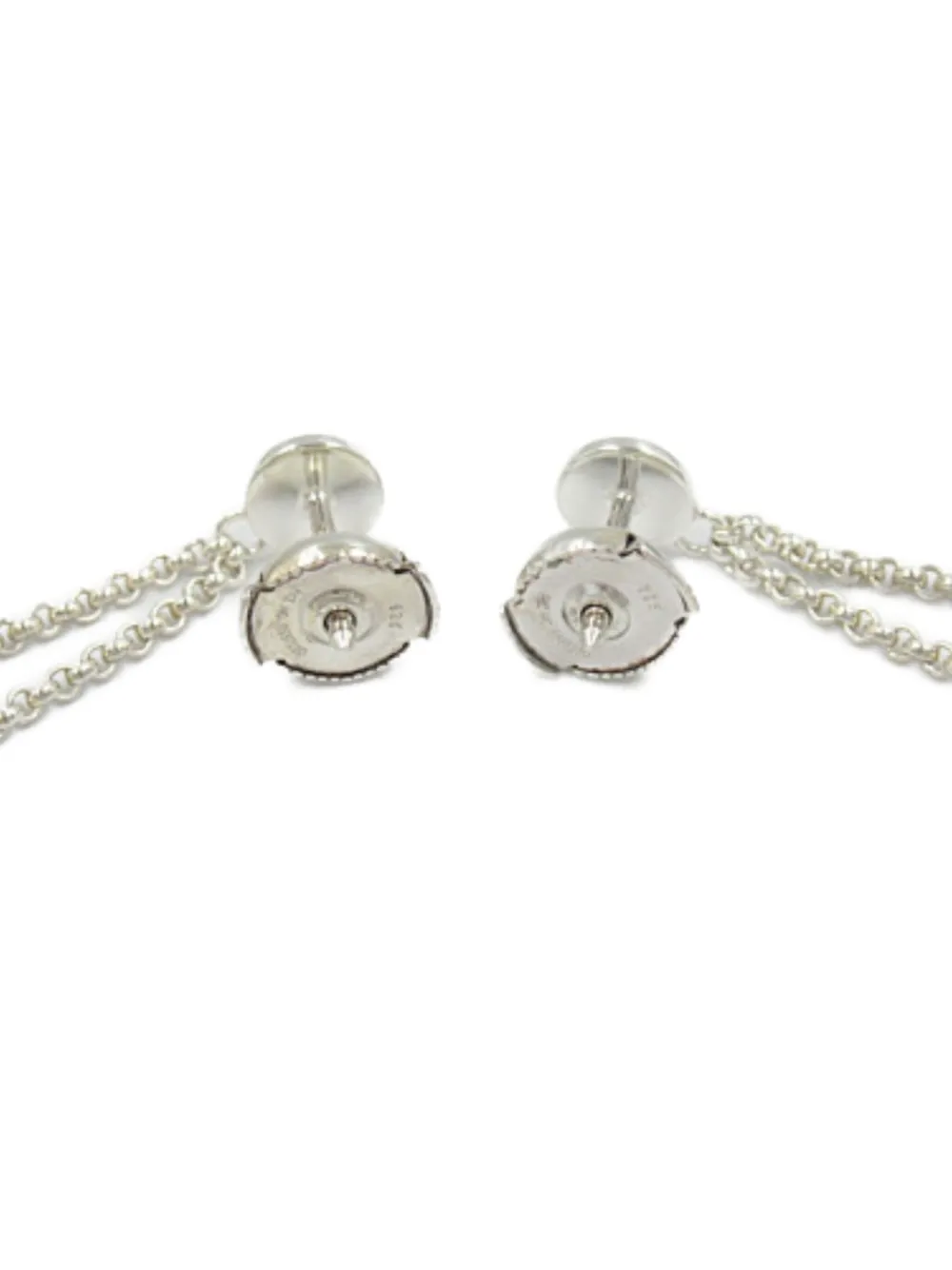 Hermès Pre-Owned aretes Exlibris PM en oro rosa de 18kt 2010 | Estilos de archivo | Image 2