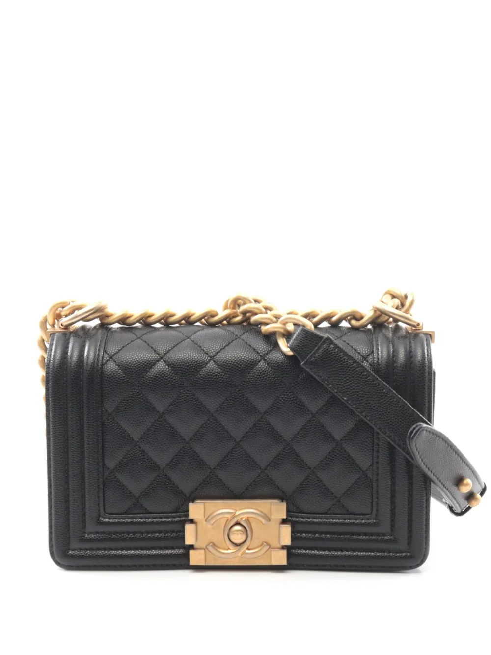CHANEL Pre-Owned 2018 ボーイ ショルダーバッグ S - ブラック CHANEL Pre-Owned 2018 ボーイ ショルダーバッグ S - ブラック