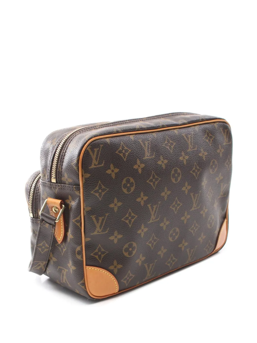 Louis Vuitton Pre-Owned 2002 Flamenco crossbodytas - Bruin