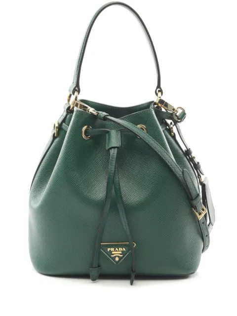 Prada Pre-Owned 2010 Saffiano bucket bag