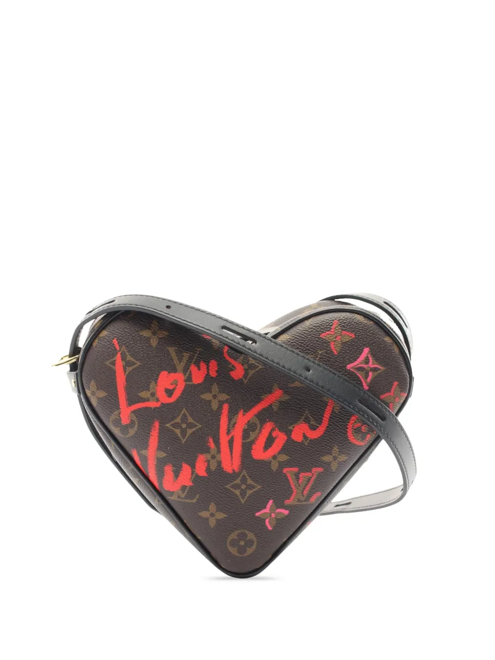 Pre-owned Louis Vuitton 2021 Fall In Love Sac Coeur Crossbody Bag In Brown