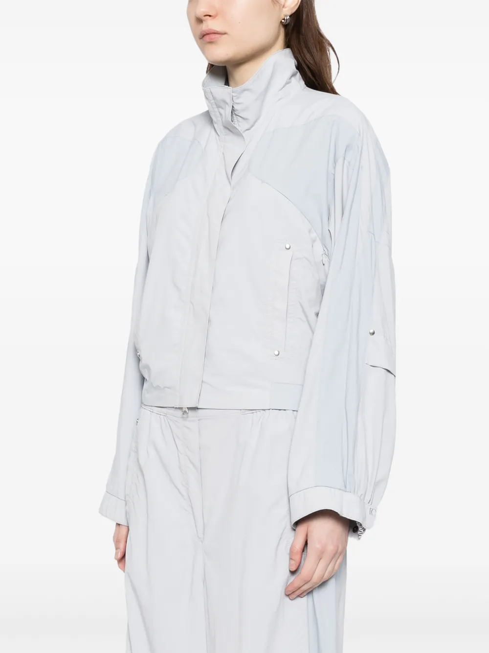 Low Classic Jack met contrasterende rits Blauw