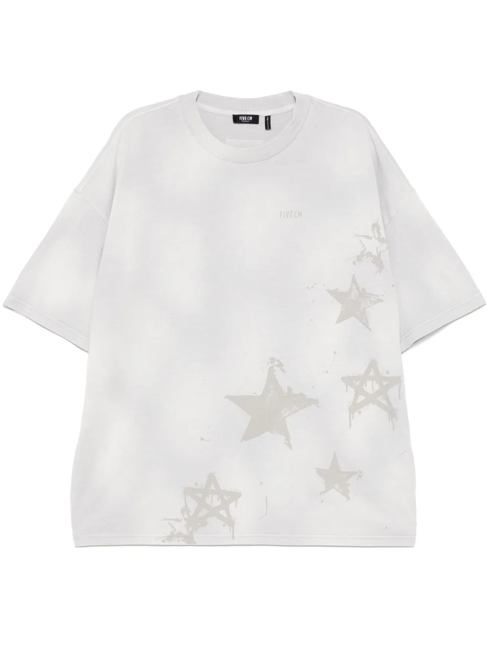 FIVE CM playera con logo estampado | gris | Image 1