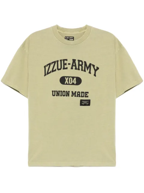 izzue logo-print T-shirt
