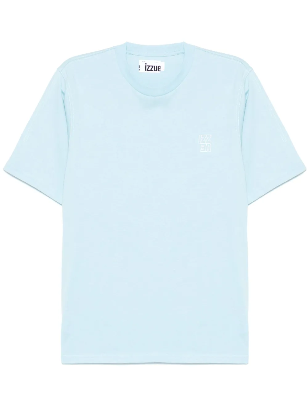 logo-embroidered T-shirt