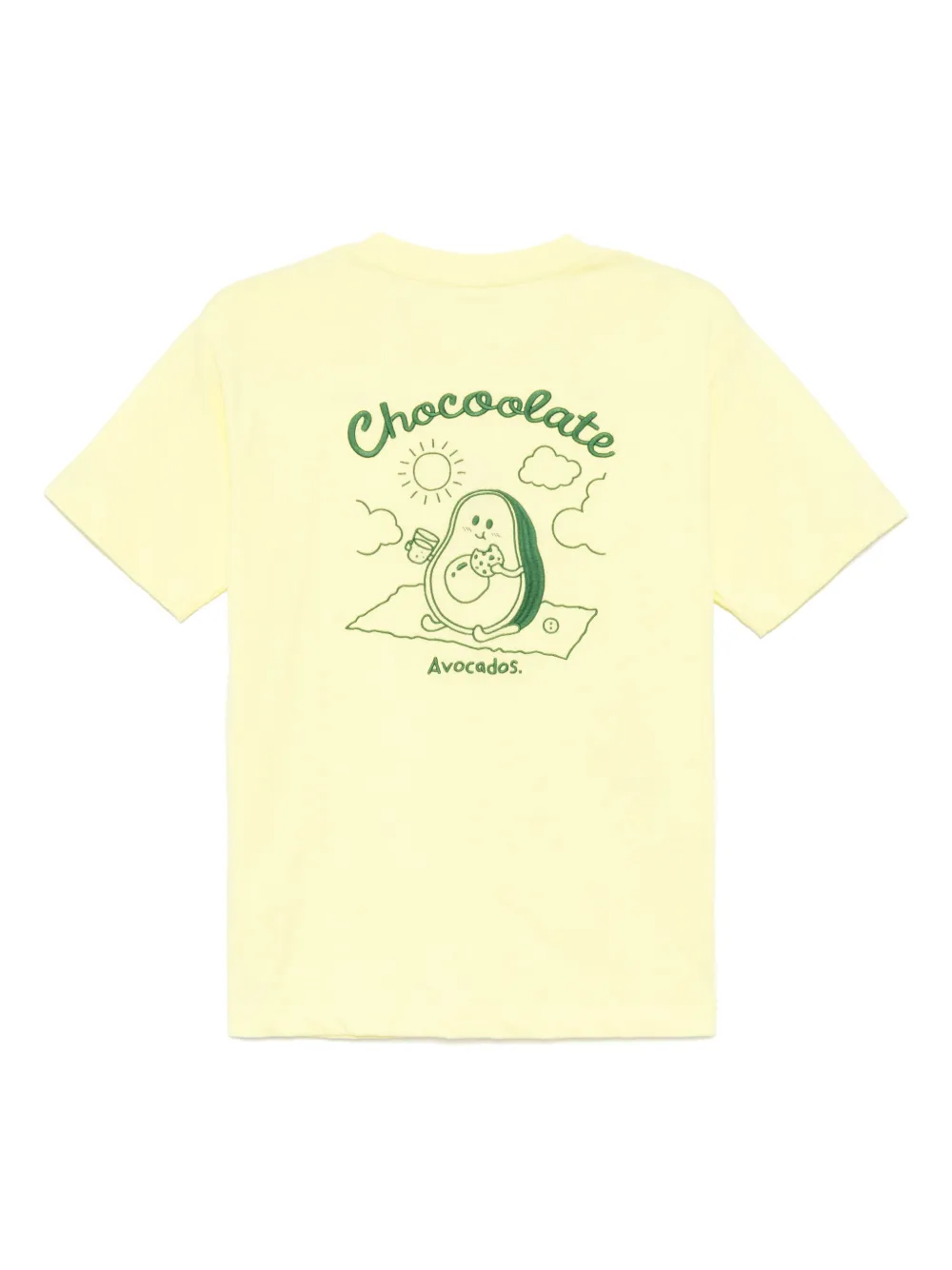 logo-embroidered T-shirt