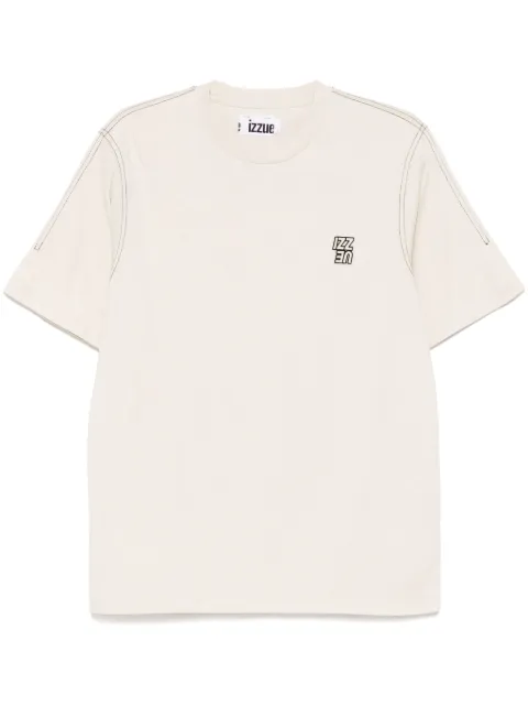 izzue playera con logo bordado