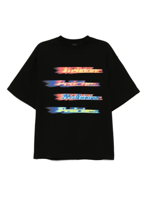 We11done capsule multi logo T-shirt