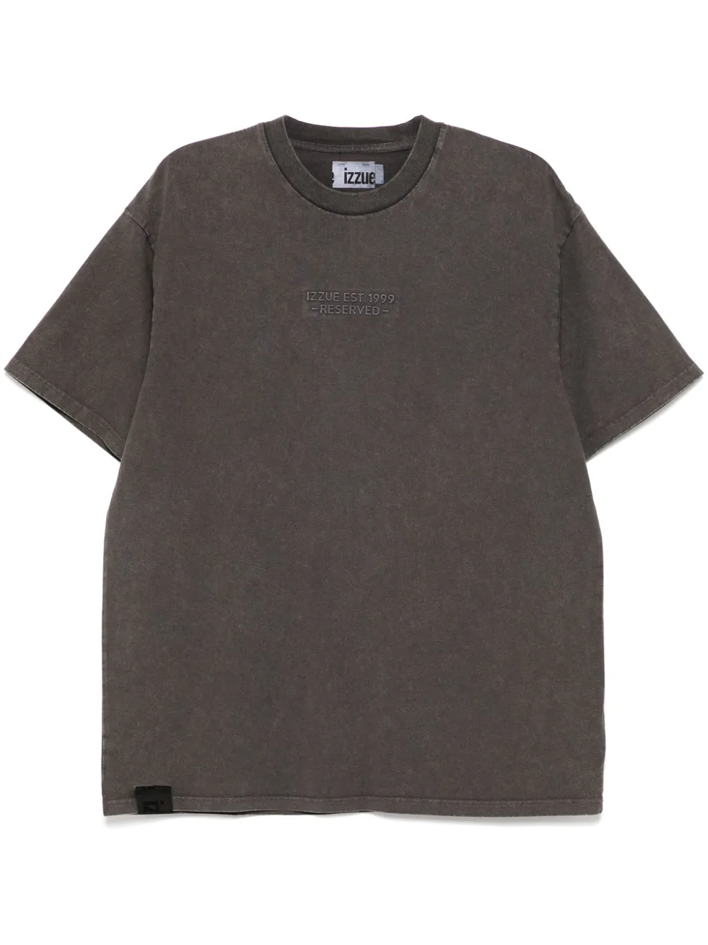 izzue playera con logo estampado | gris | Image 1