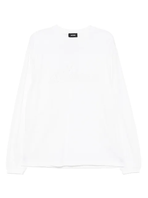 We11done playera con perlas artificiales
