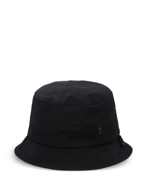 Jacquemus logo-lettering bucket hat
