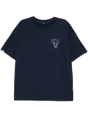 Undercover Teddy bear-print Cotton T-shirt | Blue | FARFETCH JO